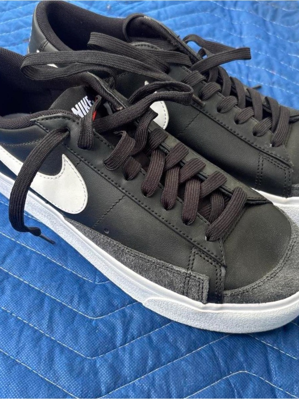 Nike Blazer Low '77 Vintage BLACK-WHITE-SAIL Mens Size 8.5